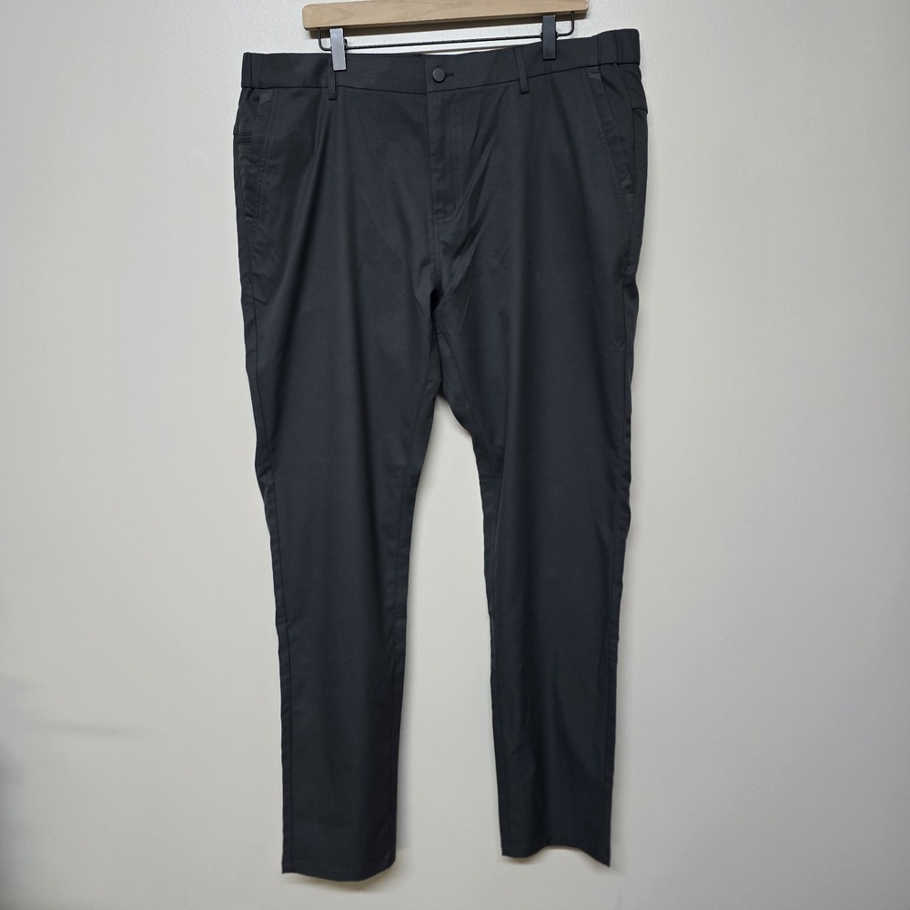 Jack Archer Pants Mens 38x34 Gray Chino Stretch Tech Performance Pockets Casual‎